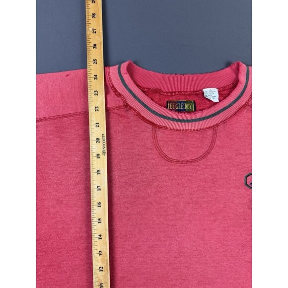 Vintage 90s Bugle Boy Crewneck Sweater Faded XL Streetwear Hype Designer - Picture 16 of 16